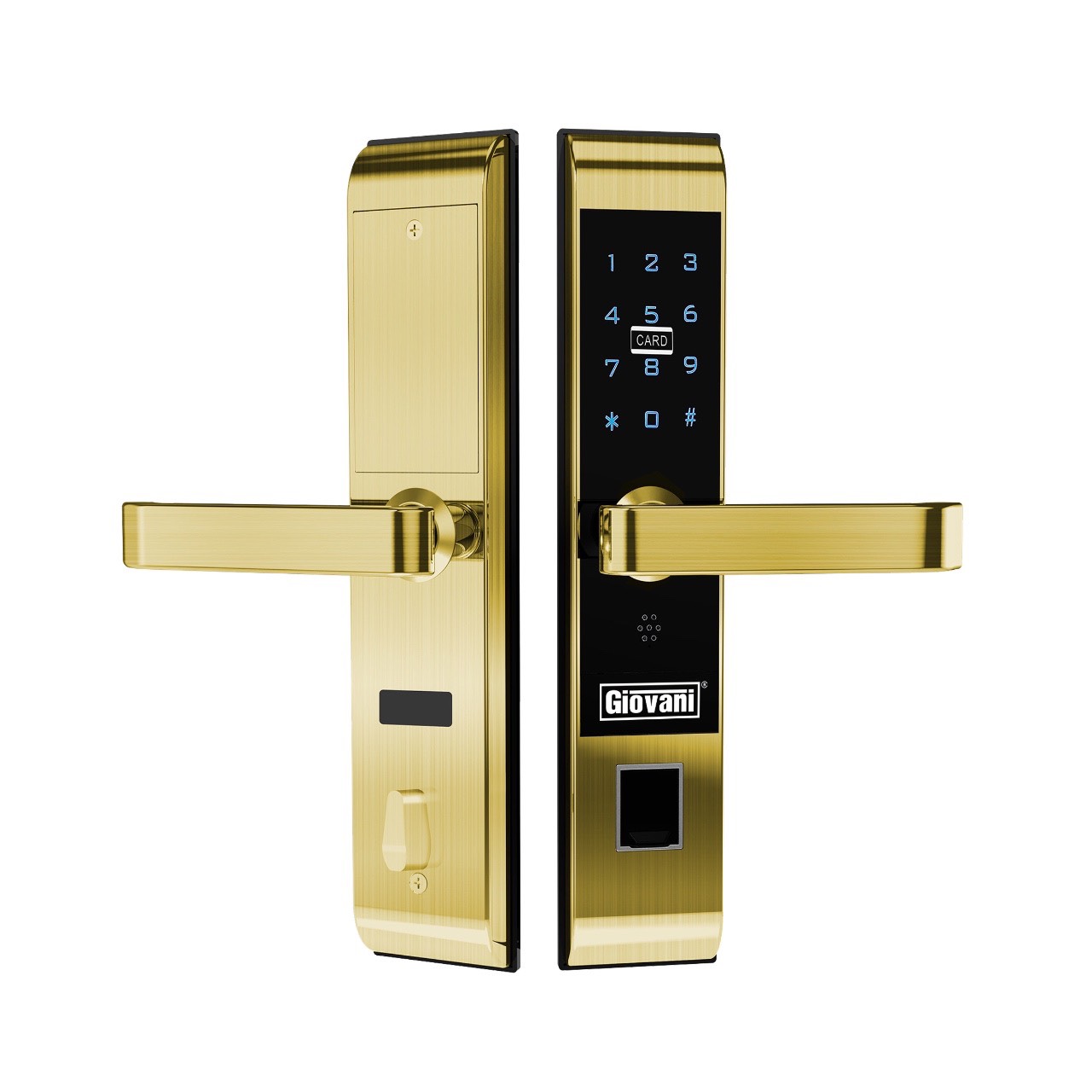 Khóa cửa thông minh màu vàng GIOVANI GSL-118C87GG