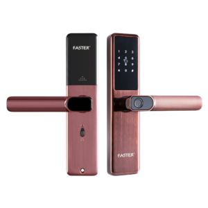 Khóa cửa vân tay chuông hình Faster FS006 BG - Image 3