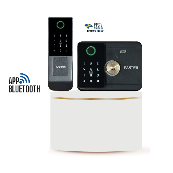 Khóa cửa vân tay thông minh Faster FS800S BL-AC - Image 4