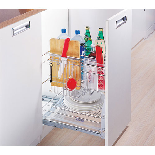 Mâm xoay 1/2 để xoong nồi góc tủ Eurokit GK012F - Image 5