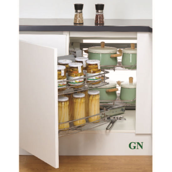 Mâm xoay 270 Inox nan tròn Grob GR-270A - Image 4