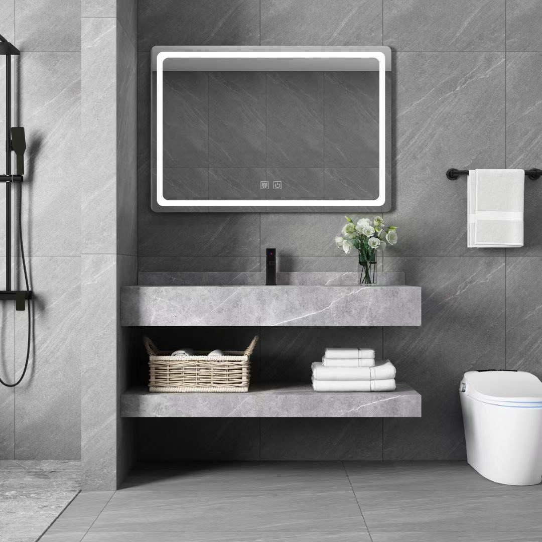 Mặt bàn đá chậu rửa lavabo HM-9011 - Image 3