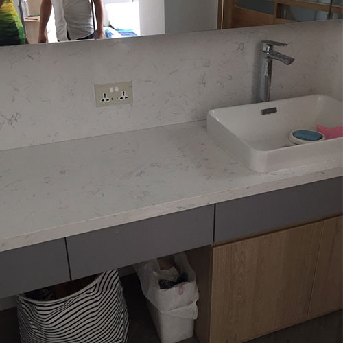 Mặt bàn đá chậu rửa lavabo HM-9013 - Image 3