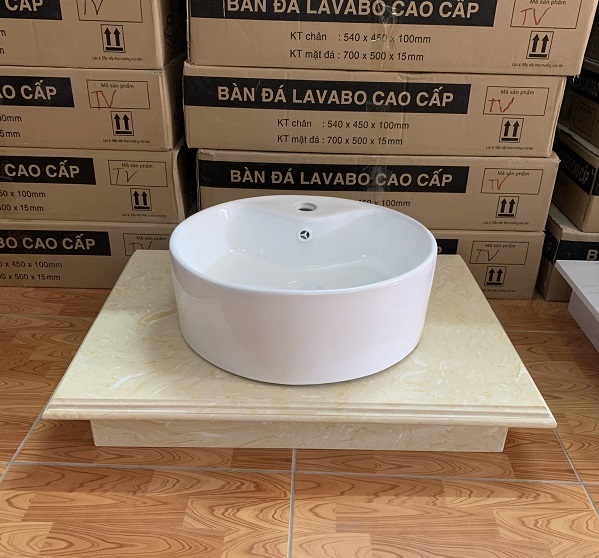 Mặt bàn đá chậu rửa lavabo HM-90131 - Image 5