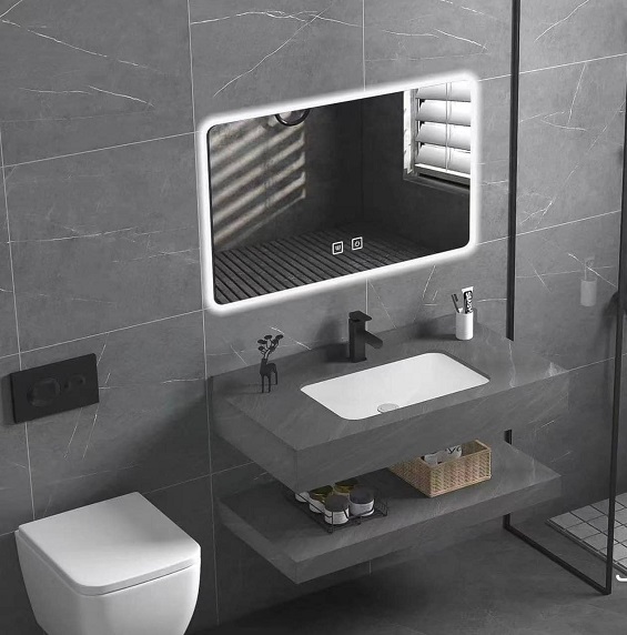Mặt bàn đá chậu rửa lavabo HM-90133 - Image 3