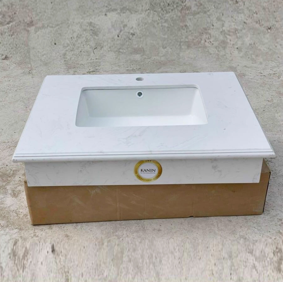 Mặt bàn đá chậu rửa lavabo HM-90139 - Image 4