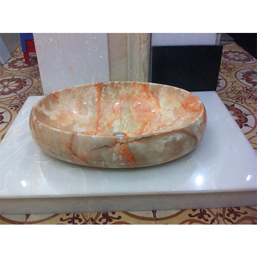 Mặt bàn đá chậu rửa lavabo HM-9014 - Image 5