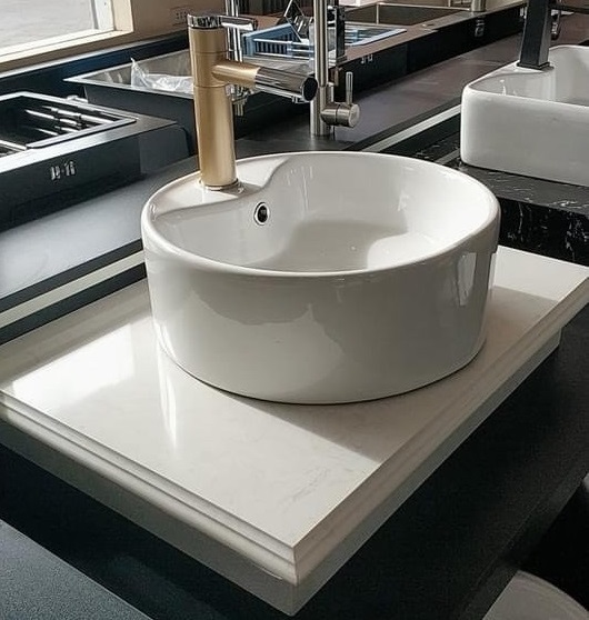 Mặt bàn đá chậu rửa lavabo HM-9015 - Image 3