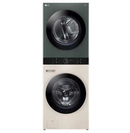 Máy giặt sấy LG WashTower™ Giặt 14kg/ Sấy 10kg Màu be | WT1410NHEG