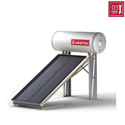 Máy nước nóng năng lượng mặt trời Ariston KAIROS THERMO ES 200-1 TR tấm phẳng đơn 200L mái bằng