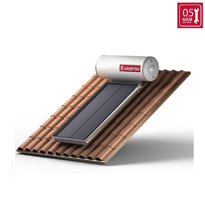 Máy nước nóng năng lượng mặt trời Ariston KAIROS THERMO ES 200-1 TT tấm phẳng đơn 200L mái nghiêng