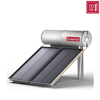 Máy nước nóng năng lượng mặt trời Ariston KAIROS THERMO ES 200-2 TR tấm phẳng đôi 200L mái bằng
