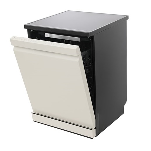 Máy rửa bát LG Quadwash TrueSteam™ màu bạc ghi sáng LDT14SVA4 - Image 3