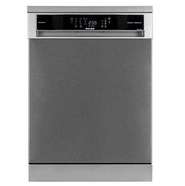 Máy rửa bát màu đen Feuer GF1458 - Image 3