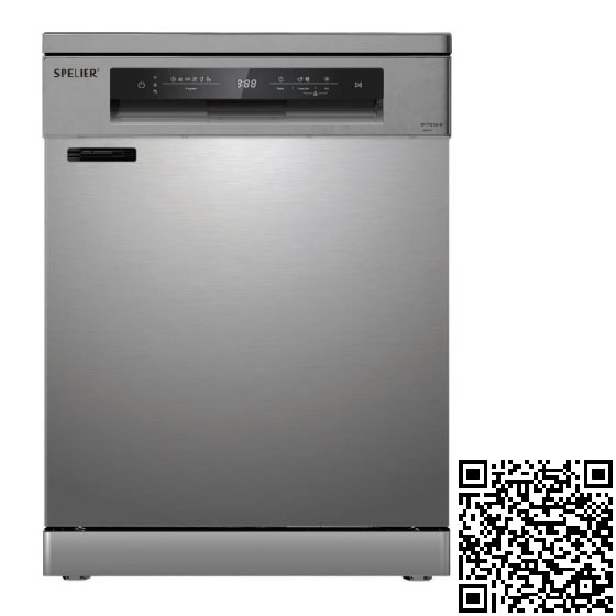 Máy rửa bát SPELIER SP-08 DW-SILVER - Image 4