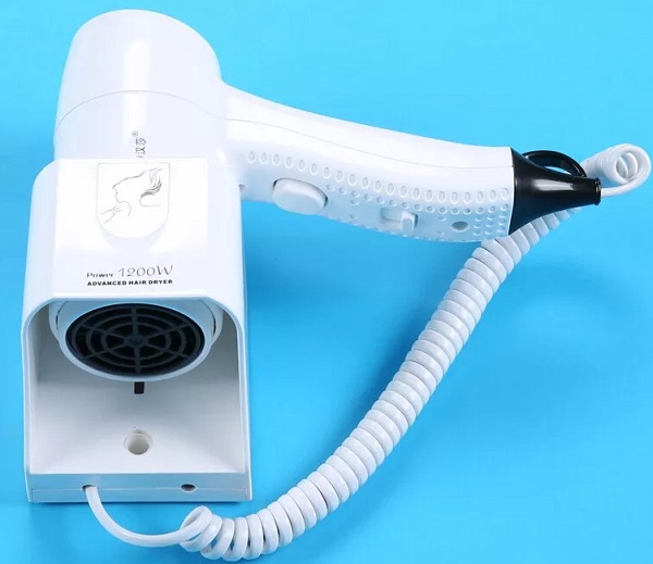 Máy sấy tóc treo tường màu đen Miken MKT-D90289B - Image 4