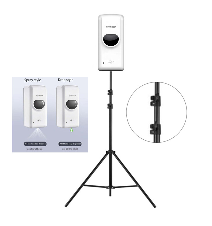 Máy xịt cồn tự động có chân Miken MKH-9302