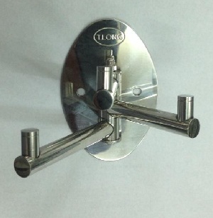 Móc áo 3 chạc màu đen xoay treo tường Miken-029B - Image 5