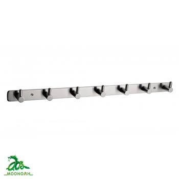 Móc áo Inox SUS 304 7 móc MN-1104-7 (52cm)