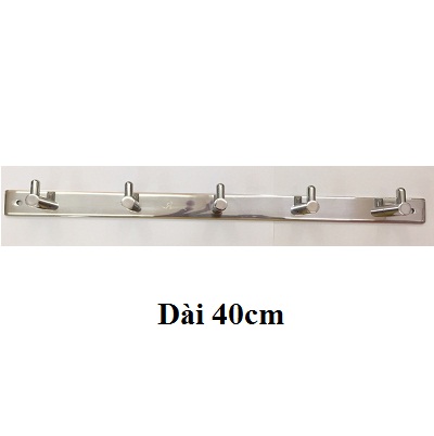 Móc áo màu crom thiên nga 6 móc TN6W (54cm) - Image 3