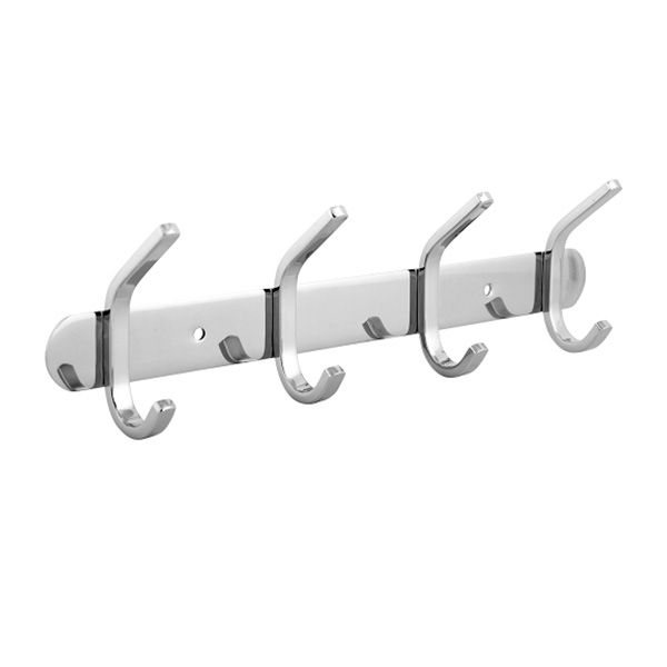 Móc quần áo 4 treo tường màu ghi xám EcoBath EC2005-4BU - Image 3
