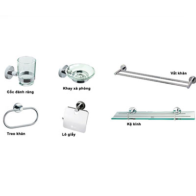 Móc treo khăn 3 móc Đình Quốc 49003 - Image 4