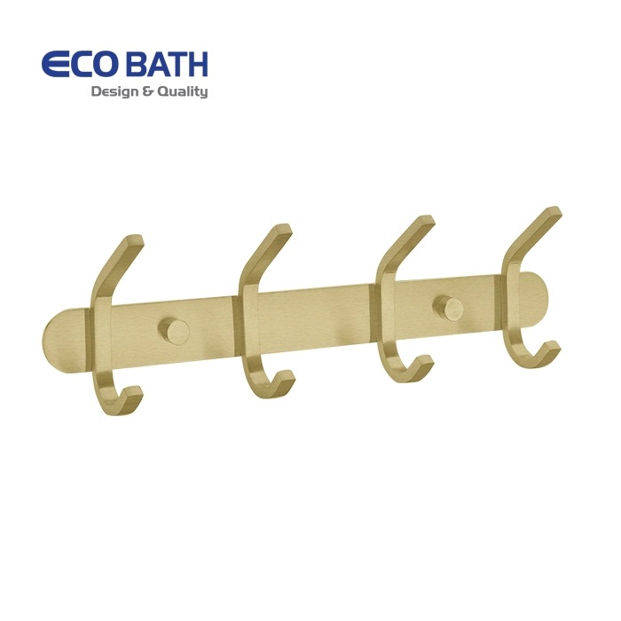 Móc treo quần áo 5 móc màu vàng Miken 701V-5 - Image 5