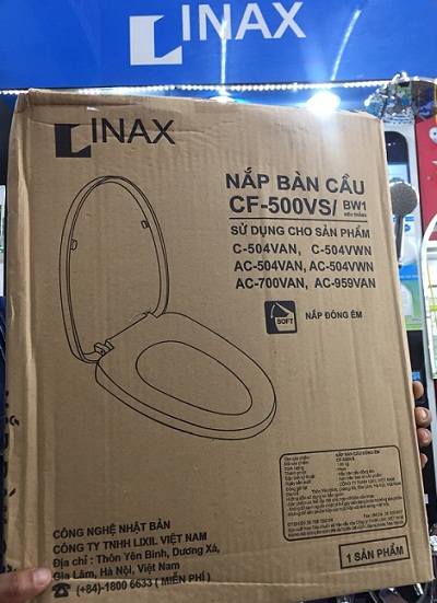 Nắp bồn cầu Inax CF-700VS (êm) - Image 5