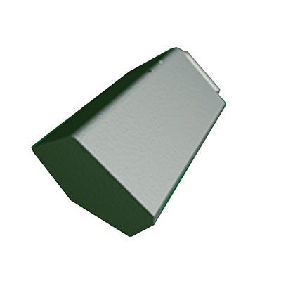 Ngói cuối nóc dạng sóng Tropical Green