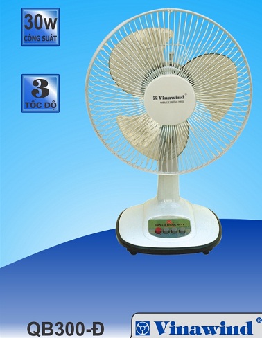Quạt bàn QB -300 Đ (cánh 300mm)