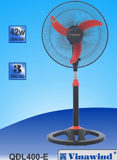 Quạt cây đứng mini QĐM 400ĐB-B (cánh 400mm) - Image 5