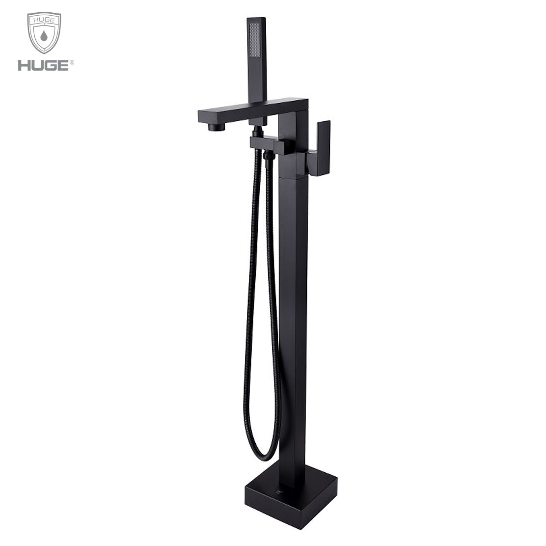 Sen cây đặt sàn cho bồn tắm màu đen Huge H-SF366B