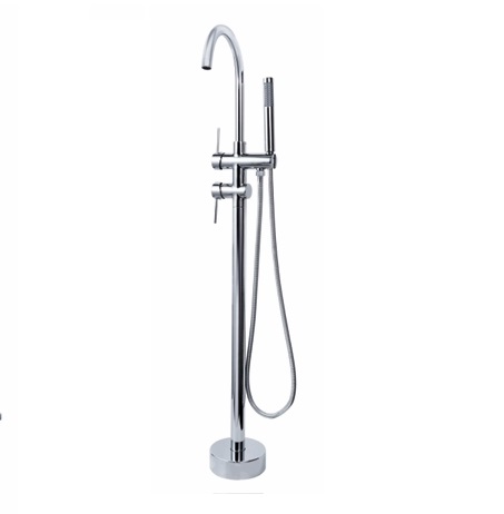 Sen cây đặt sàn cho bồn tắm màu hồng vàng Miken MKS-098RG - Image 6