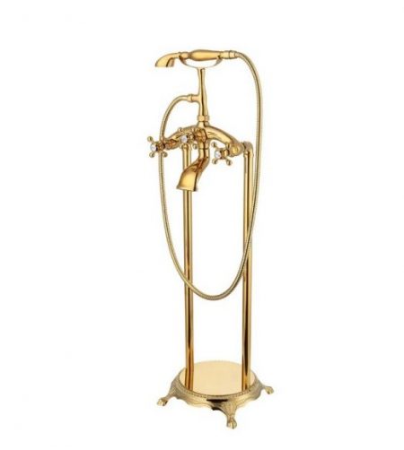 Sen cây đặt sàn cho bồn tắm màu hồng vàng Rose Gold Miken MK-081RG - Image 4