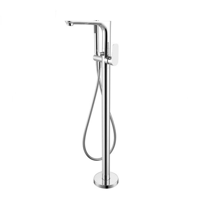 Sen cây đặt sàn cho bồn tắm màu vàng Miken MK-081G (vàng bóng hoặc vàng mờ) - Image 4