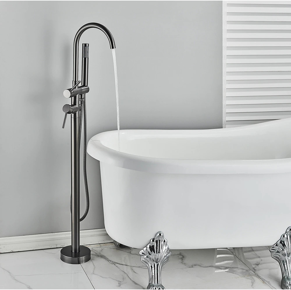 Sen cây đặt sàn cho bồn tắm màu vàng Royal Join RA-0504 - Image 6
