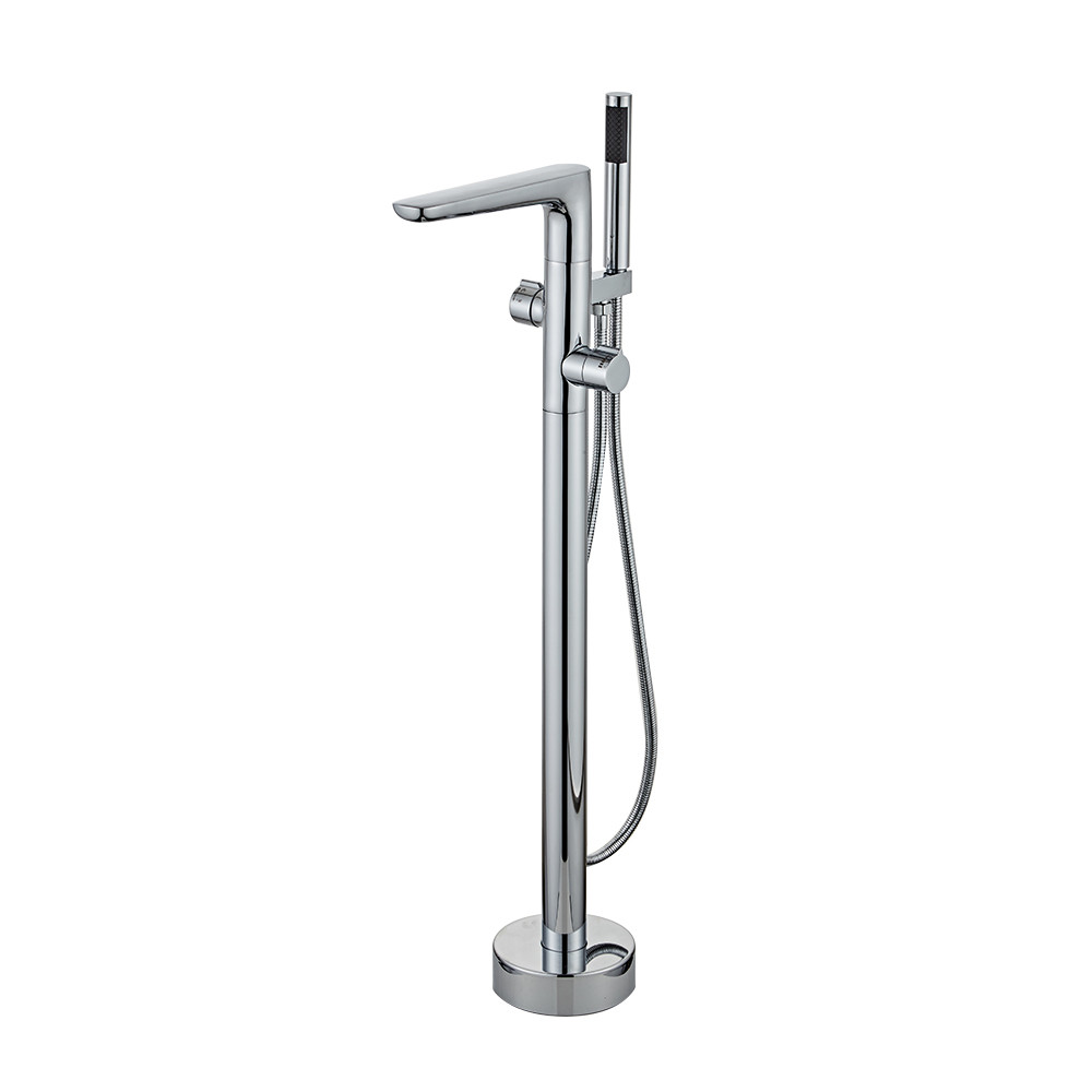 Sen cây đặt sàn thiên nga cho bồn tắm mạ màu vàng MK-51070G - Image 4