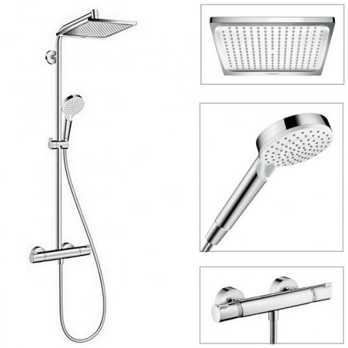 Sen cây nhiệt độ Raindance 180 Hansgrohe 27008400 - Image 4