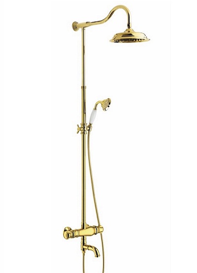 Sen cây tắm cao cấp mạ màu vàng Miken MK-51077 - Image 3