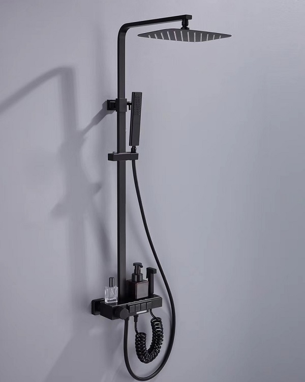 Sen cây tắm đứng màu đen phím đàn Piano nhiệt độ Miken MK-22054B - Image 3