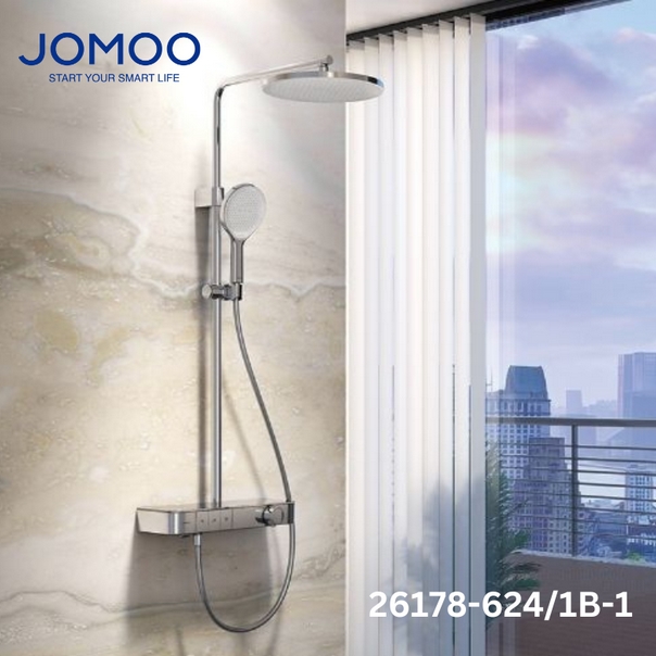 Sen cây tắm đứng nóng lạnh JOMOO 36510-122/1B-I011 - Image 6