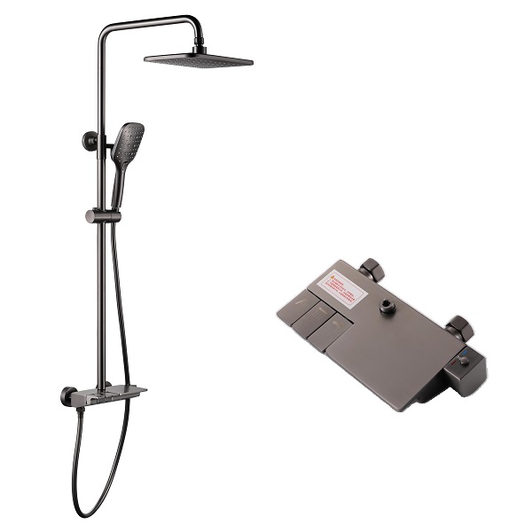 Sen cây tắm mạ màu đen nhiệt độ Miken MKS-MY7054B - Image 3