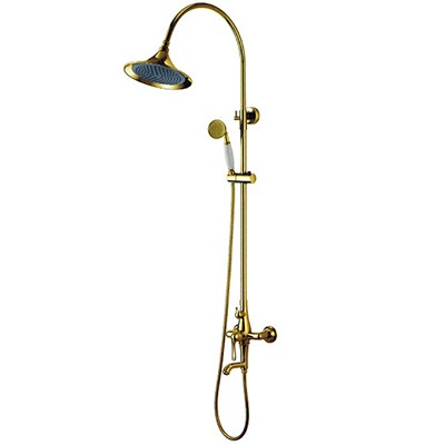 Sen cây tắm mạ màu vàng vòi thiên nga MK-51069 - Image 3
