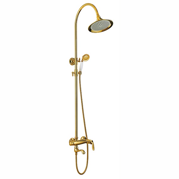 Sen cây tắm mạ vàng Moonoah MN 5953 (Đồng mạ Crom) - Image 3