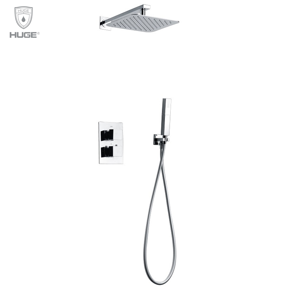 Sen cây tắm nhiệt độ màu vàng Huge H-S8666G - Image 5