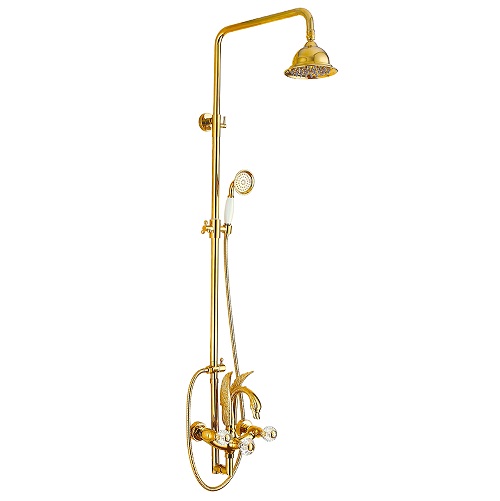 Sen cây tắm nóng lạnh mạ vàng HCG 6912C - Image 4