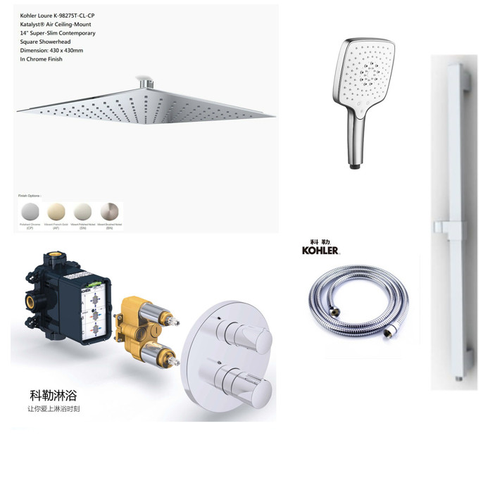 Sen cây tắm nóng lạnh màu đen Kohler K-99032T-C4-2BZ - Image 3