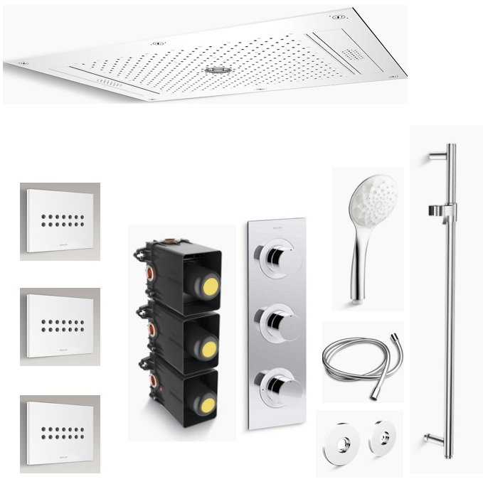 Sen cây tắm nóng lạnh màu đen Kohler K-99032T-C4-2BZ - Image 4