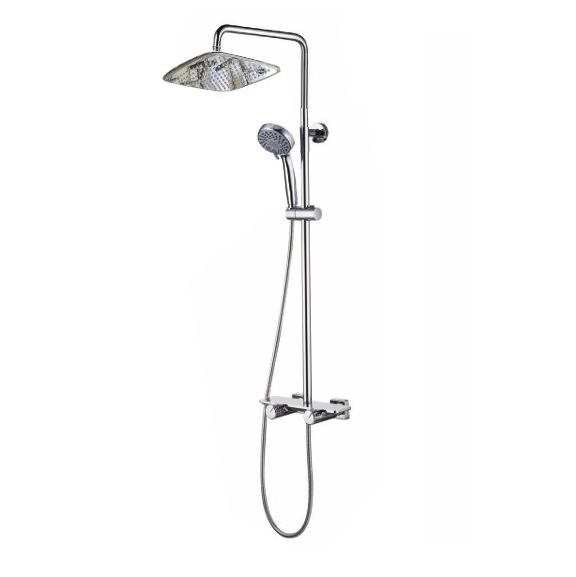 Sen cây tắm nóng lạnh màu đồng giả cổ Classic 65C1030-11 - Image 3