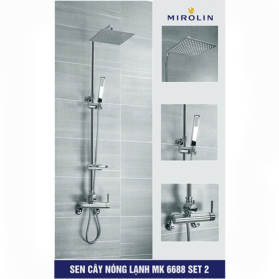 Sen cây tắm nóng lạnh Mirolin MK 6688-Set 4 - Image 3